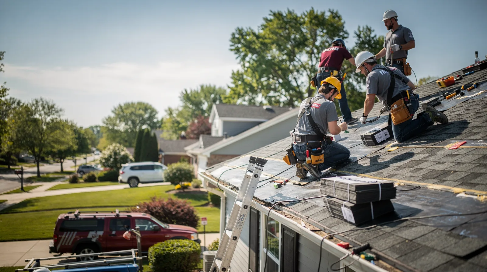Roof Repair in Piney Point, MD around you